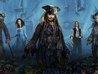 Pirates Of The Caribbean Dead Men Tell No Tales Characters wallpaper