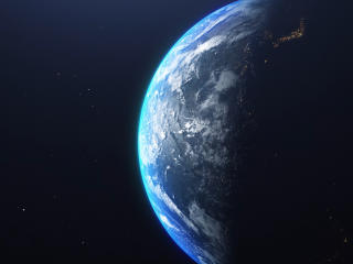 Planet From Space wallpaper