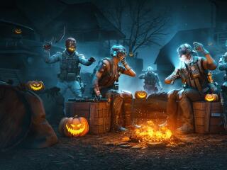 PlayerUnknown's Battlegrounds 4k Halloween Wallpaper