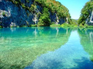 plitvice lakes, croatia, lake wallpaper