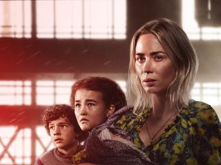 Poster Of A Quiet Place II wallpaper