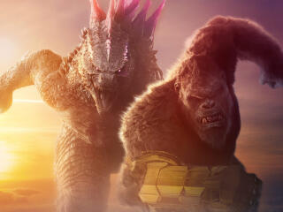 Poster of Godzilla x Kong Movie wallpaper
