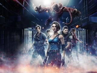 Poster of Resident Evil Death Island wallpaper