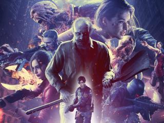 Poster of Resident Evil Re Verse 4K Wallpaper