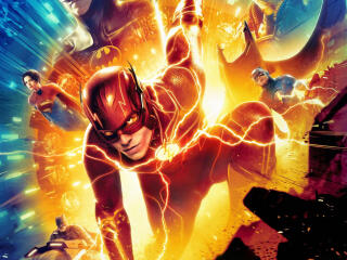 Poster of The Flash 2023 Movie wallpaper