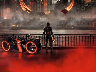 Poster of Tron Movie 2025 wallpaper