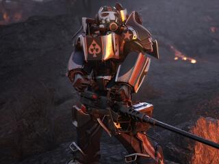 Power Armor Fallout 76 wallpaper