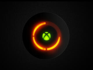 Power On - Red ring of death HD XBOX wallpaper