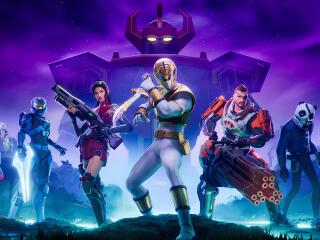 Power Rangers X Fortnite wallpaper