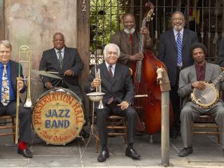 preservation hall jazz band, drum, pipe Wallpaper