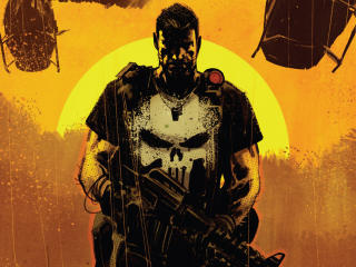 Punisher Comic Art wallpaper