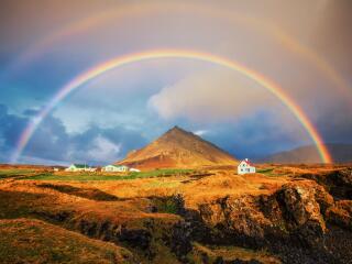 Rainbow 4K Photography Landscape wallpaper