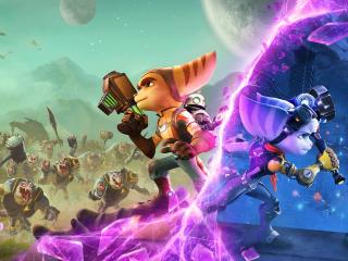 Ratchet & Clank A Dimension Separate wallpaper