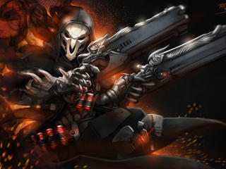 Reaper Overwatch Game wallpaper