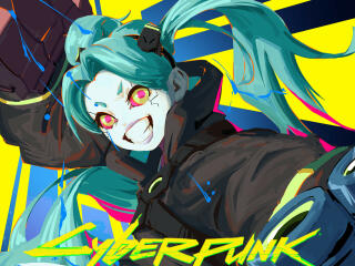 Rebecca HD Cyberpunk Edgerunners Poster wallpaper