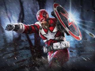 Red Guardian Marvel Future Fight wallpaper