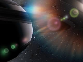 rendering, space, planets wallpaper
