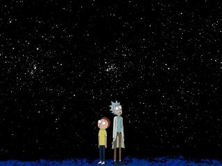 Rick And Morty Space wallpaper