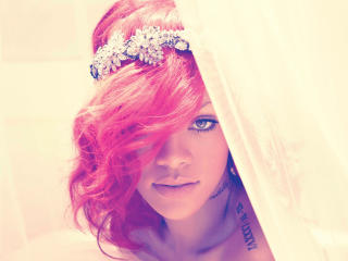 Rihanna Colorful Portrait wallpapers wallpaper