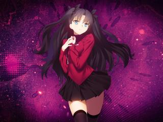 Rin Tohsaka Fate Stay Night Unlimited Blade Works wallpaper