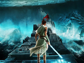Rise Of Skywalker Star War Poster wallpaper