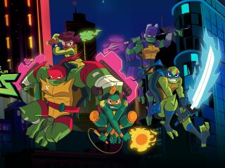 Rise Of The Teenage Mutant Ninja Turtles 2022 Movie wallpaper