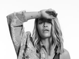 Rita Ora Monochrome 2020 wallpaper