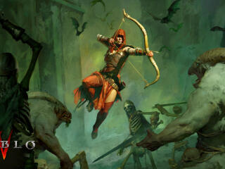 Rogue Diablo IV HD Gaming wallpaper