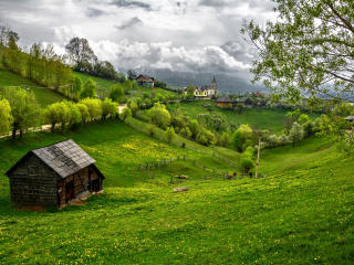 romania, transylvania, mountains wallpaper