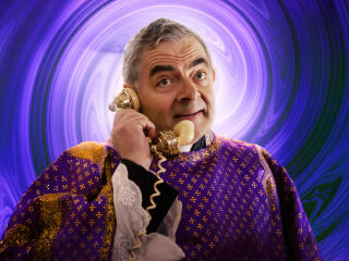 Rowan Atkinson Wonka Movie wallpaper