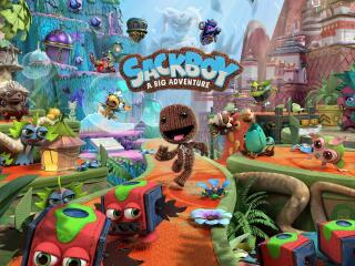 Sackboy A Big Adventure HD Gaming wallpaper