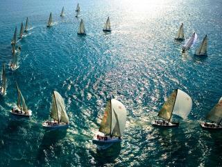 sails, masts, boats wallpaper