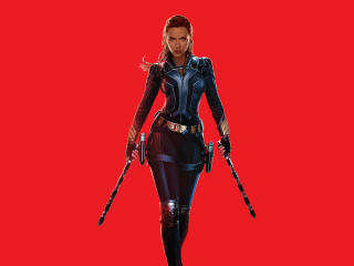 Scarlett Johansson as Natasha Romanoff 4K Black Widow wallpaper