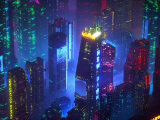Sci Fi City HD 2060 wallpaper
