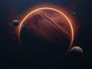 Sci Fi Dune Planet 4k wallpaper