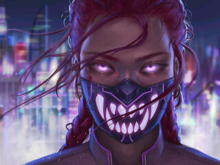 Sci Fi Women 4k Cyberpunk Art wallpaper