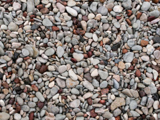 sea stones, pebbles, shapes Wallpaper
