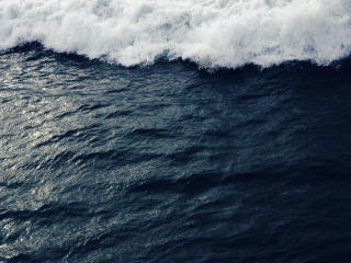 sea, surf, foam Wallpaper