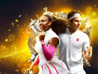 Serena Williams TopSpin 2K Gaming wallpaper
