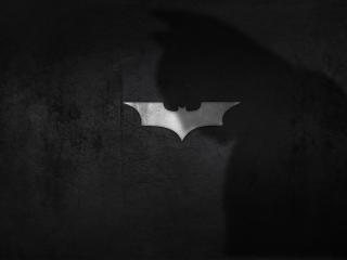 shadow, logo, batman wallpaper