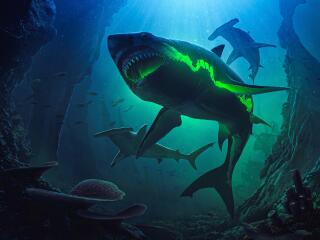 Shark 4k Cool wallpaper