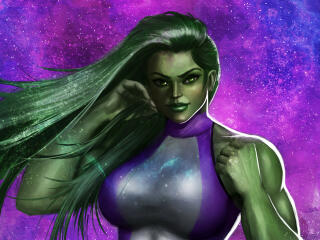 She-Hulk HD Concept Art 2022 wallpaper
