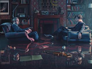 Sherlock Tv Show Still wallpaper