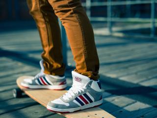 skateboarding, adidas neo, sneakers wallpaper