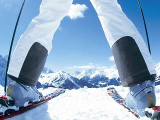 skier, skiing, sport Wallpaper