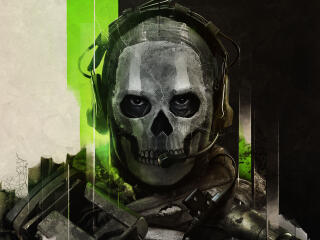 Skull Call Of Duty Modern Warfare 4k wallpaper