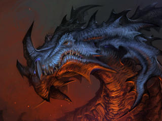 smaug, dragon, fantasy wallpaper