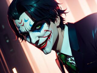 Smiling Joker Artistic 2022 wallpaper