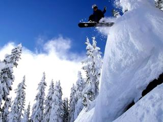 snowboarding, sport, snow wallpaper