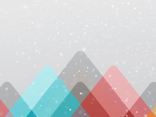 Snowy Artistic Mountain 8k wallpaper